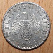 50 Pfennig Jahrgang 1944