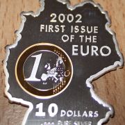10 Dollar Nauru Unze Silber 2002