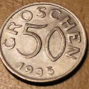 50 Groschen Österreich 1935