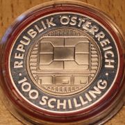 100 Schilling Österreich Millenium