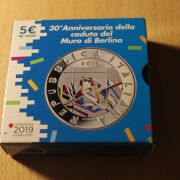 5 Euro Italien 2019 Mauerfall pp