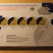 5 x 2 Euro 2021 Sachsen pp