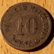 10 Pfennig 1893 G