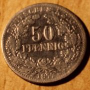 50 Pfennig 1877 G