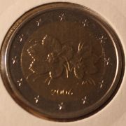 Finnland 2006 2 Euro Fehlprägung neue Karte