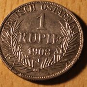 1 Rupie 1908 J 