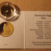 20 Euro UHU Vogel Gold 2018 J
